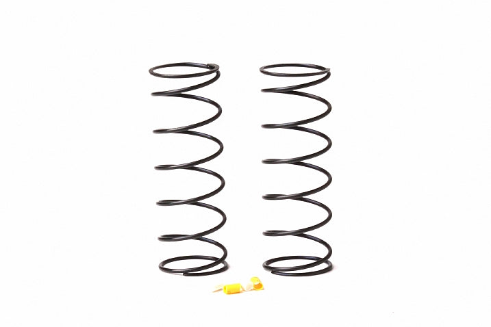 3349 02530086 1/10 Rear Shock Spring-White/Yellow 0.065kg/mm For Type R (2)
