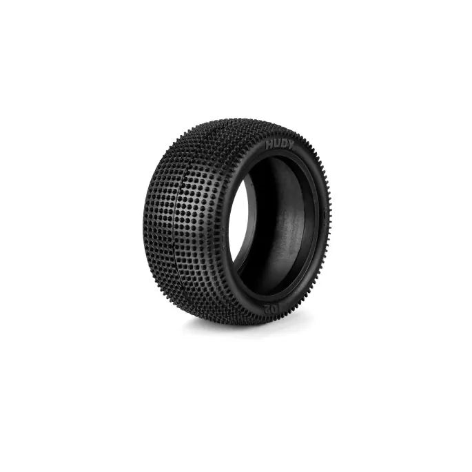 0990 H816102-M HUDY 1/10 OFF-ROAD TIRE 2WD/4WD REAR CARPET - 102 - MEDIUM (2)