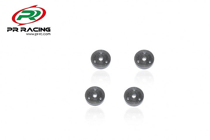 3135 17430056 12.8mm Machined Shock Pistons 1.4mm x 3 Hole (4)