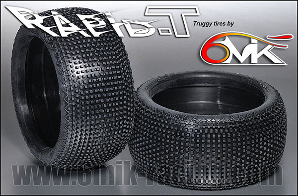 2801 T111525 Pneus RAPID-T en Gomme 15/25° seul (la paire)