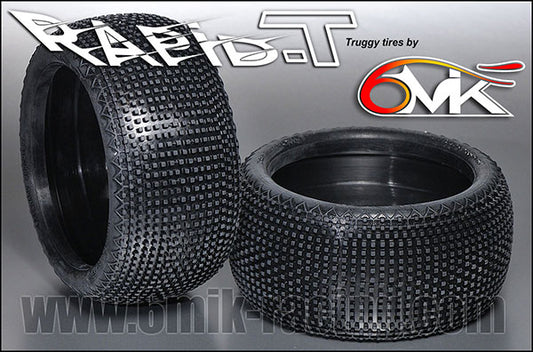 2801	T111525	Pneus RAPID-T en Gomme 15/25° seul (la paire)