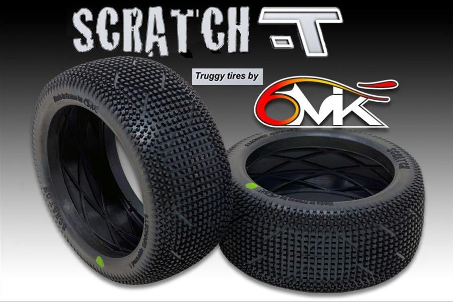 2804 T18P Pneus SCRATCH-T en Gomme Purple seul (la paire)