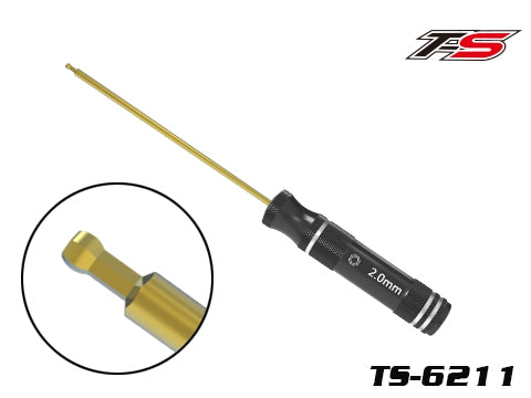 2956 TS-6211 TS-6211 Metric Ball Driver Hex Wrench 2.0 X 120MM