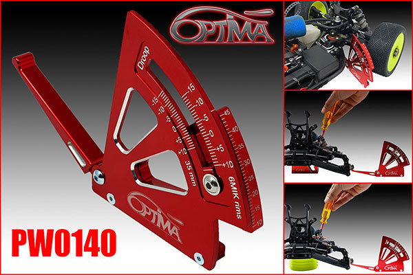 3756 PW0140 Outil OPTIMA pour reglage de garde au sol et droop