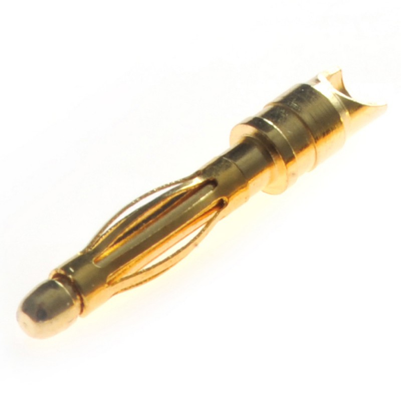 3778 BEEC2015M Connecteur : prise 2,0mm Mâle plaqué or (1pcs)