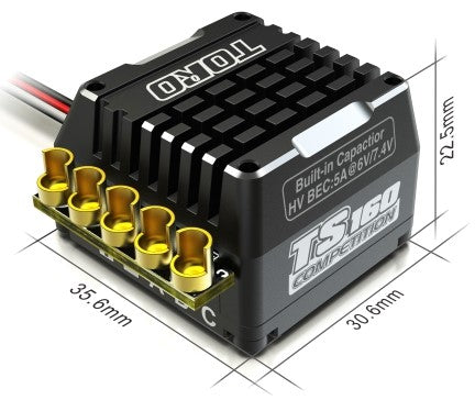 3818 SKY300078-01 TS160 Pro 1/10 Brushless ESC 160Amp