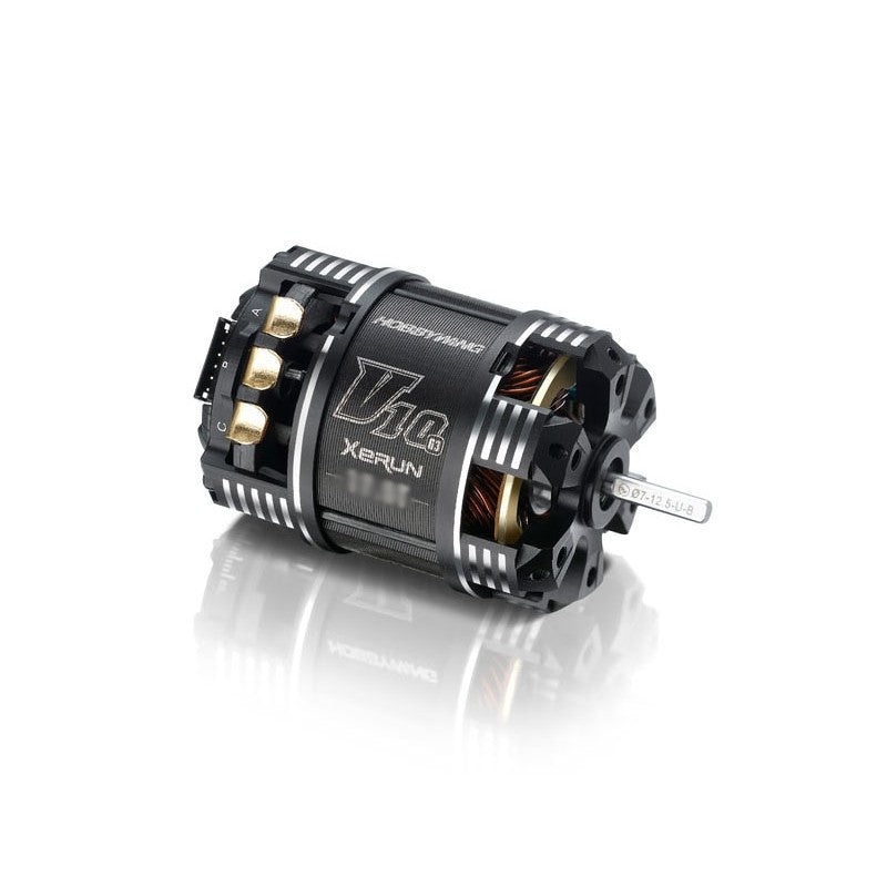 3869 HW30401111 Xerun V10 Brushless Motor G3 3970kV (2s) 8.5T Sensored for 1/10