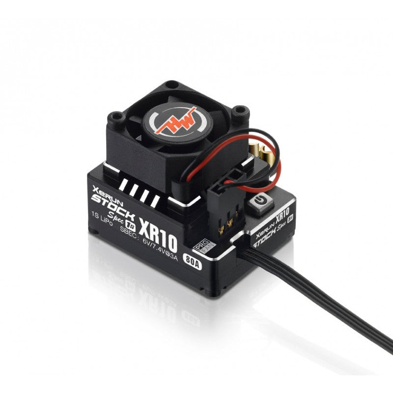 3898 HW30112751 Xerun ESC XR10 Stock Spec 80A BEC 3A 1s LiPo