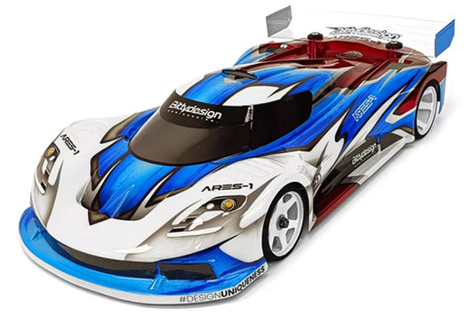 3910	BD-GT12-AS1	BittyDesign - GT12 body ARES-1 for 1/12