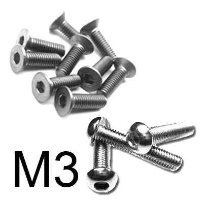 3917 TITM3 M3 Titane screw (unit)