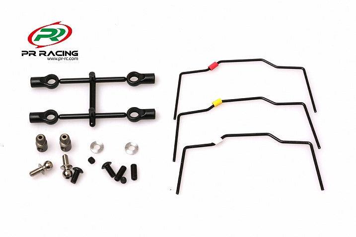 3037 66481496 Team PR Racing VB10-SC201 Front Anti-Roll Bar Drop Link & Collet (1.2mm-1.3mm-1.4mm) (1)