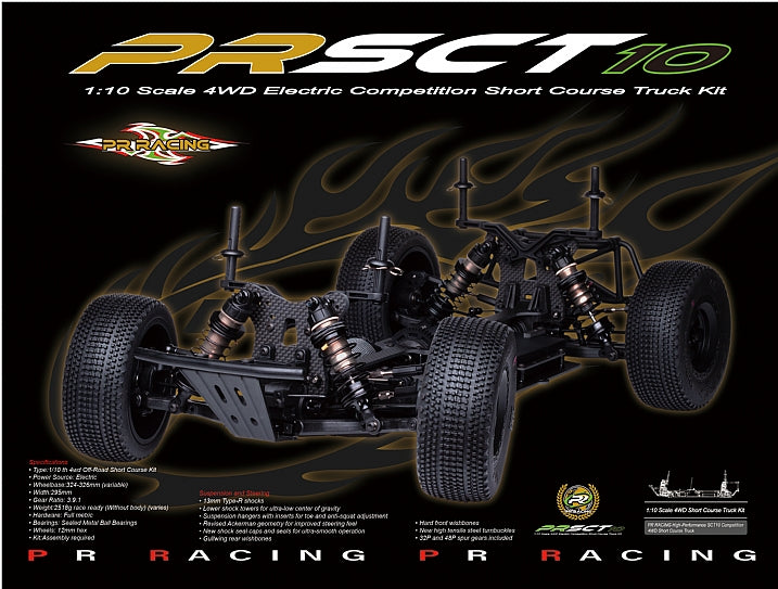 3417 KIT 69000045 KIT PR SCT 10 4WD Short Course Kit (Gear Diff Version)