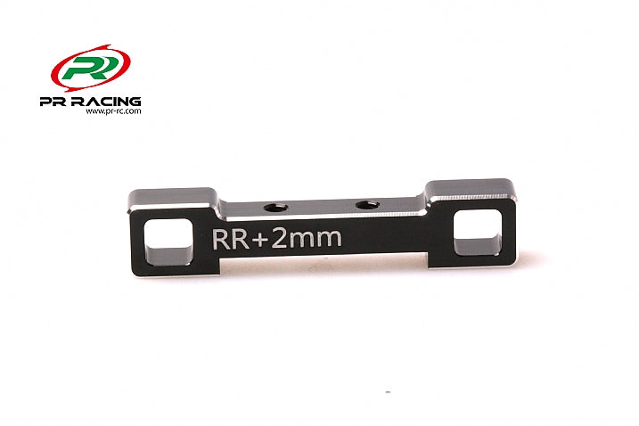 3484 71400706 Aluminum CNC RR Suspension Block +2mm (Low roll center) (1)