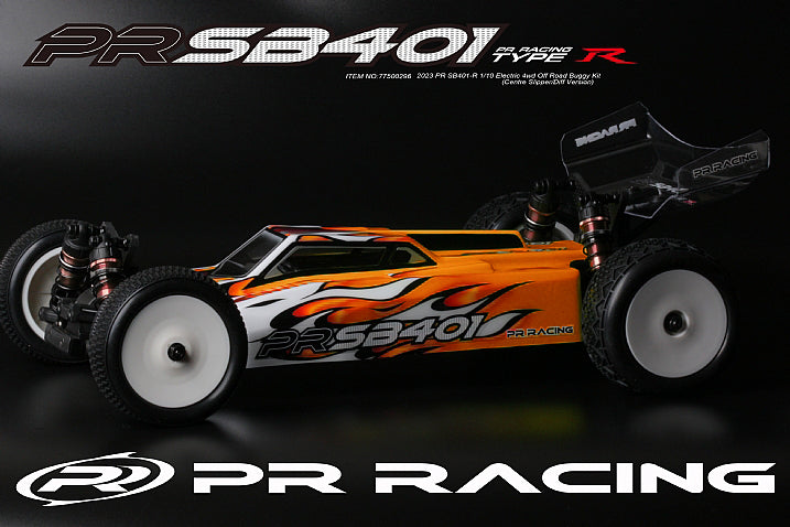 3453 KIT 77500300 KIT 2026 PR SB401-R 1/10 4WD Off-Road Electric Buggy Kit Carpet (One-Way Slipper Clutch Version) 2026