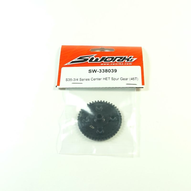 0092 SW338039 SWORKz HET Center HET Spur Gear (46T)
