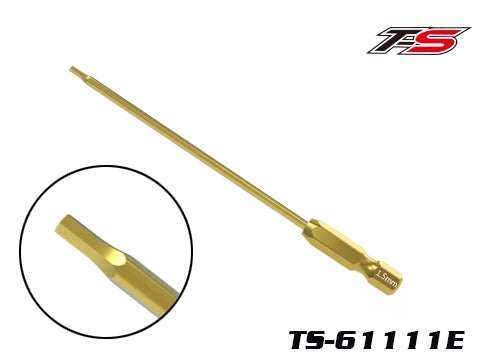 3685 TS-61111E TS-61111E Electric Metric Allen Wrench Tip (1.5 X 100MM)