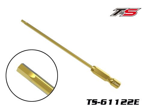 3686 TS-61122E TS-61122E Electric Metric Allen Wrench Tips 2.0 X 100MM