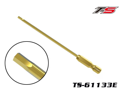 3687 TS-61133E TS-61133E Electric Metric Allen Wrench Tip 2.5 X 100MM