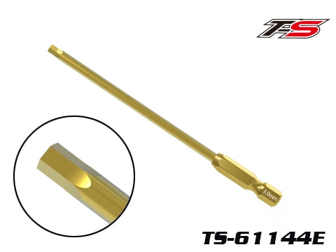 3688 TS-61144E TS-61144E Electric Metric Allen Wrench Tip( 3.0 X 100MM)