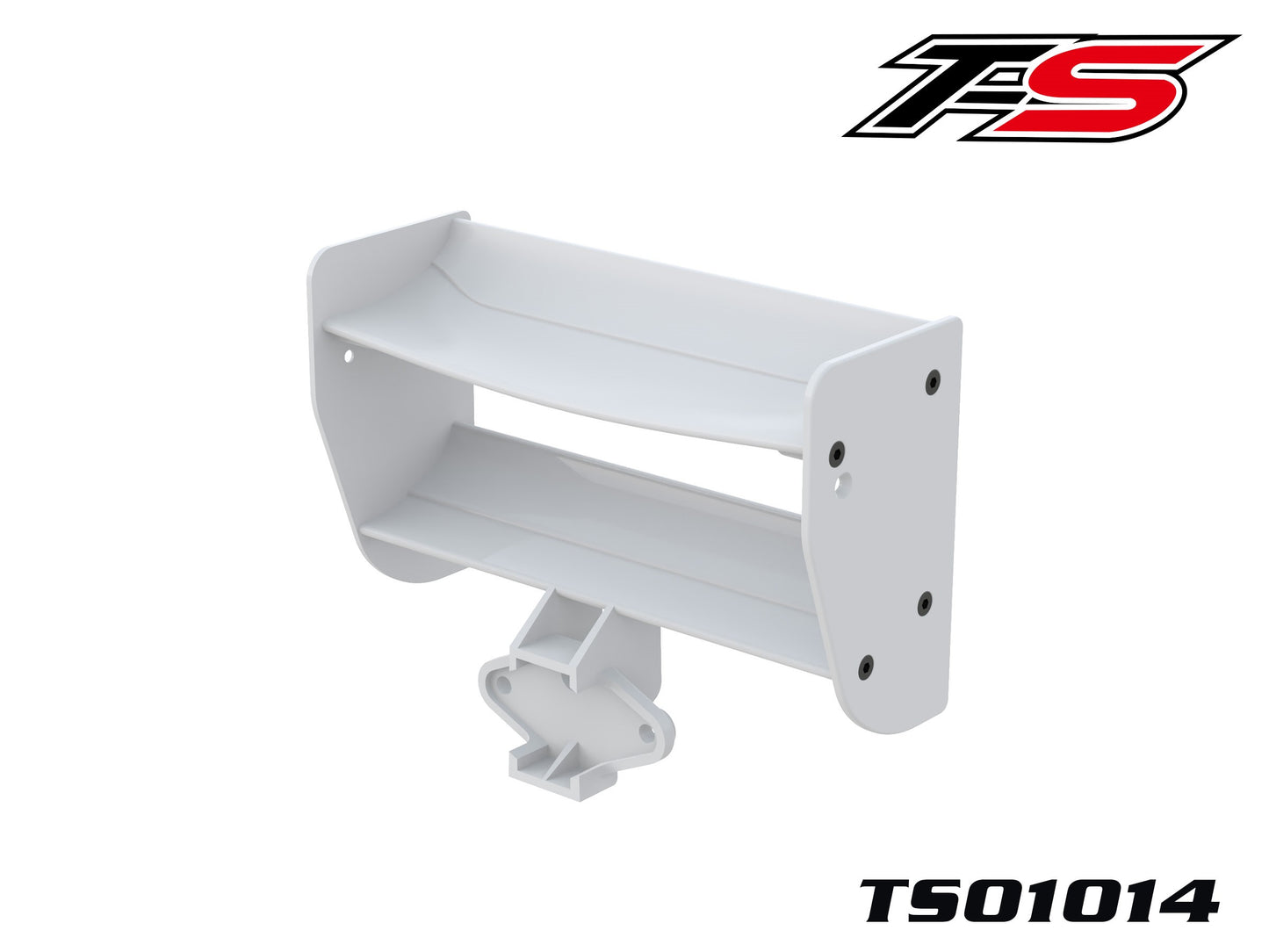 3651 TS01014 F1 Rear Wing, White