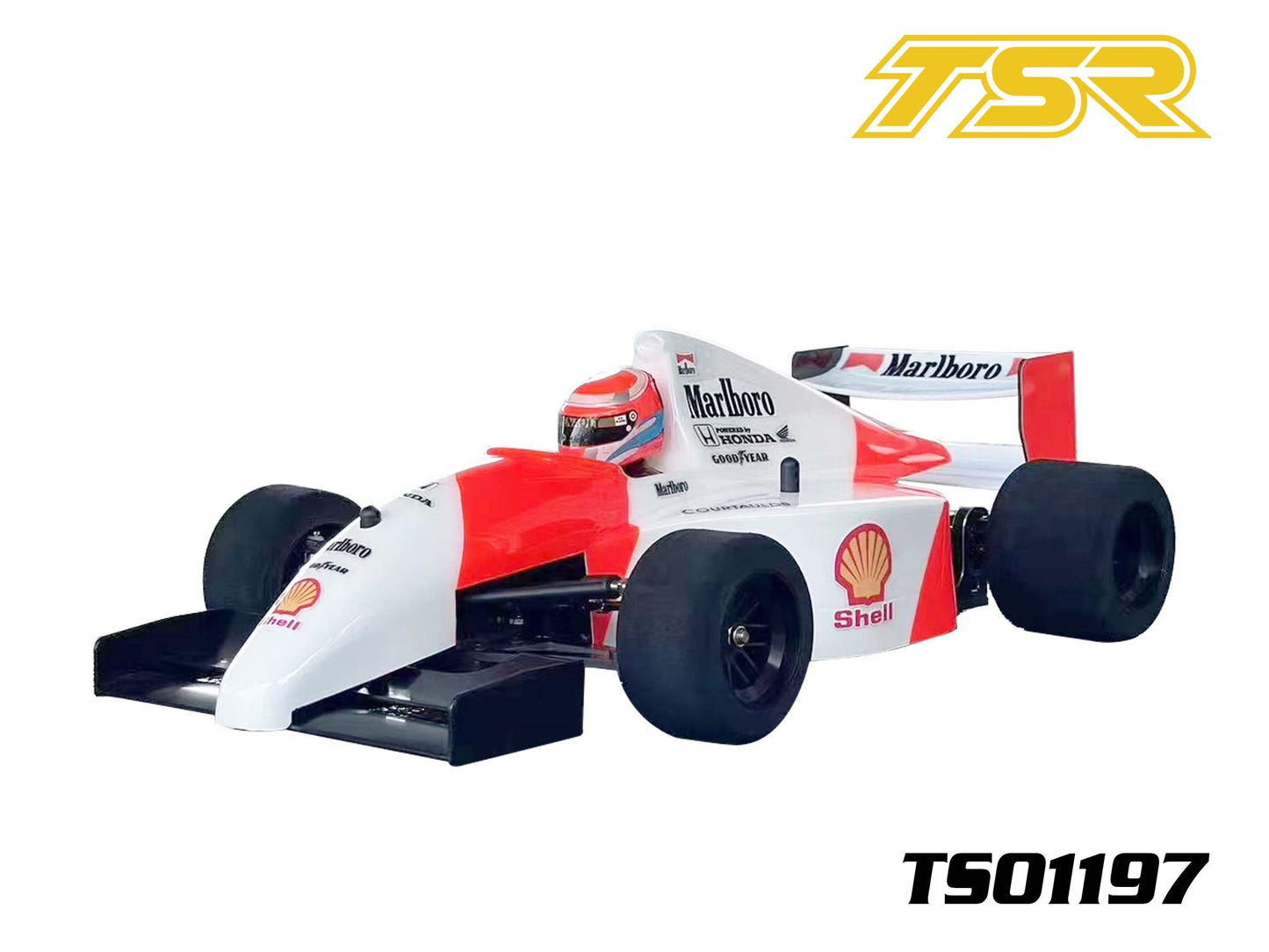 3612 TS01197 MF-1-200 Clear Car Body