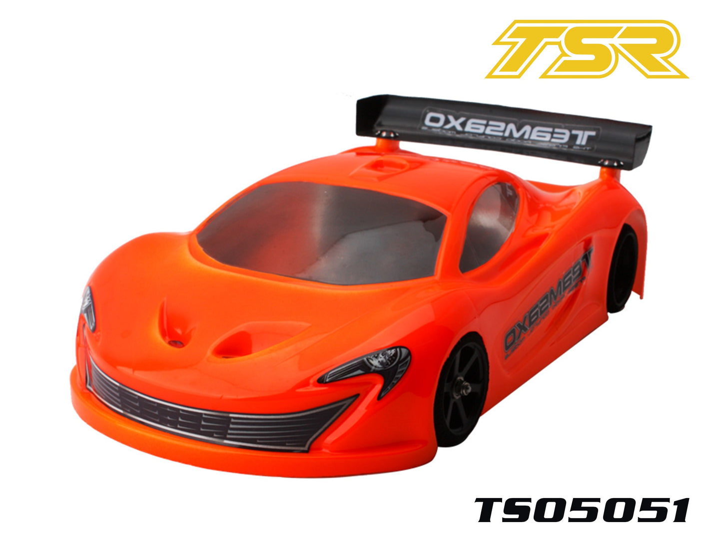 3607 TS05051 1:12 Pan Car GT Clear Body Shell 0.8mm