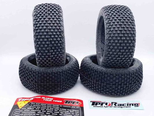 0122	TP330701C4	TPRO 1/8 Offroad Racing Tire MEGABLOCK (4) C4