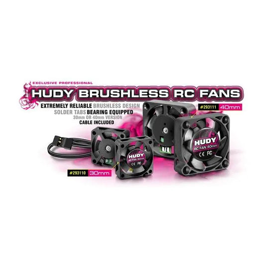 0956	H293110	HUDY BRUSHLESS RC FAN 30MM - WITH EXTERNAL SOLDERING TABS