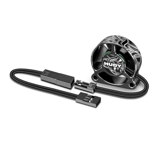 0957	H293101	HUDY ALU RC FAN 30MM - SIDE MOUNT 2 HOLE