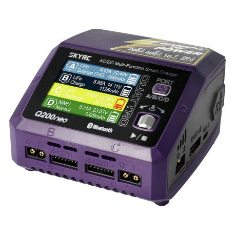 2753	SKY100197 	Q200 neo Quattro AC/DC Charger (AC max 200W - DC max 400W)