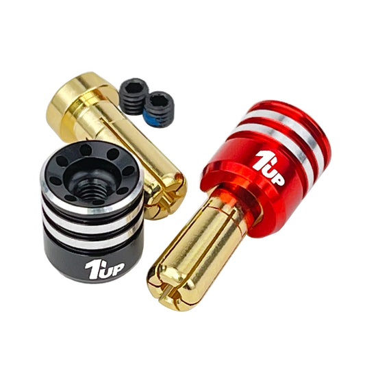 2775	190436	1up Racing Heatsink Bullet Plugs - 5mm (2pcs)