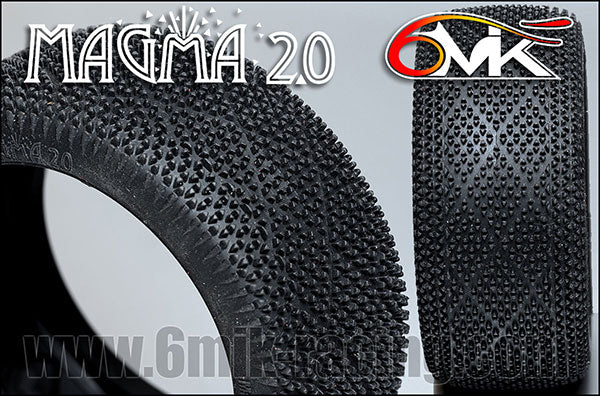 2836	T16XS	Pneus "Magma 2.0" - gomme XS Indoor (la paire)