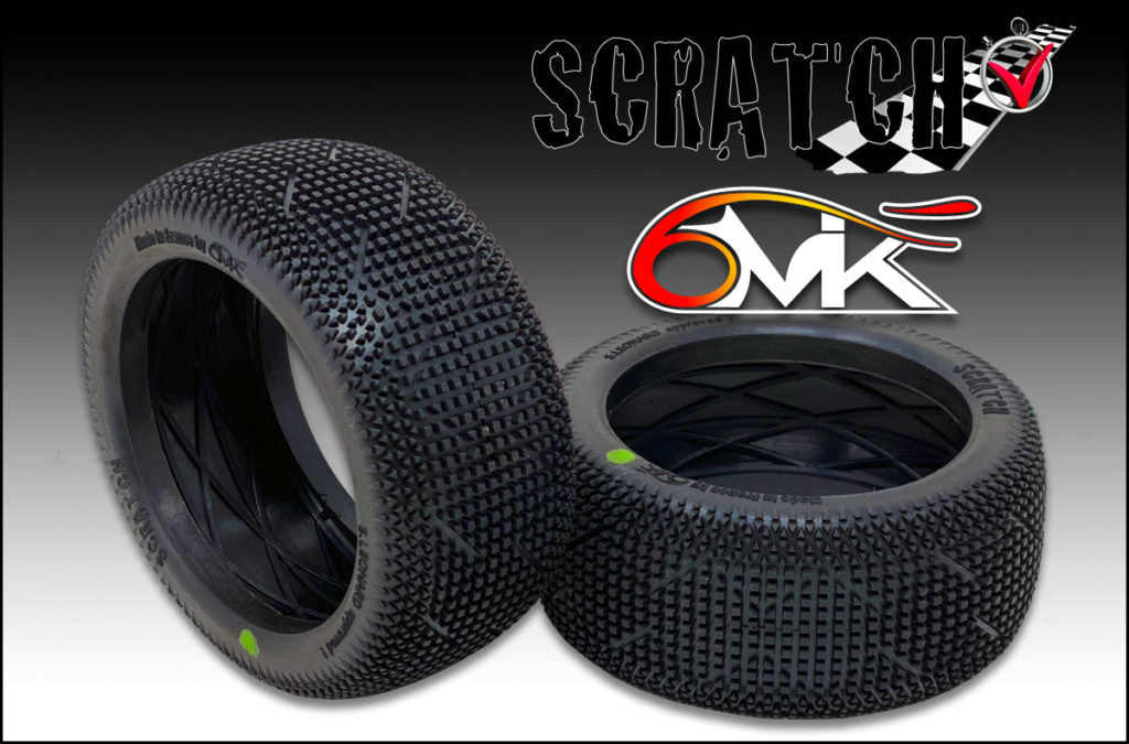 2837	T170018	Pneus "Scratch" - gomme 0/18° (la paire)