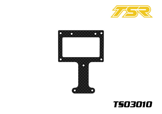 2907	TS03010	GK-200 Carbon Fiber Motor Mount Rear Chassis