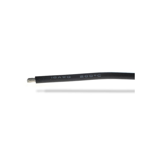 3786	BEEC3016K 	Fil silicone 16AWG (1,32mm²) noir - 1m