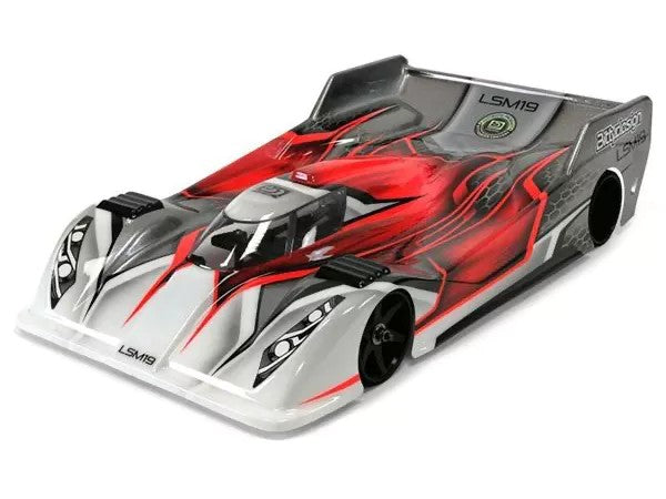 3999	BD-12-LSM19	BittyDesign - LSM19 clear body 1/12 Pan-Car Light weight