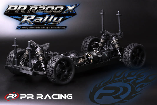 PRE ORDER 0500	55335022	PR Racing R200X 4x4 1/10th electric rally (Semi Assembled Series) (1)