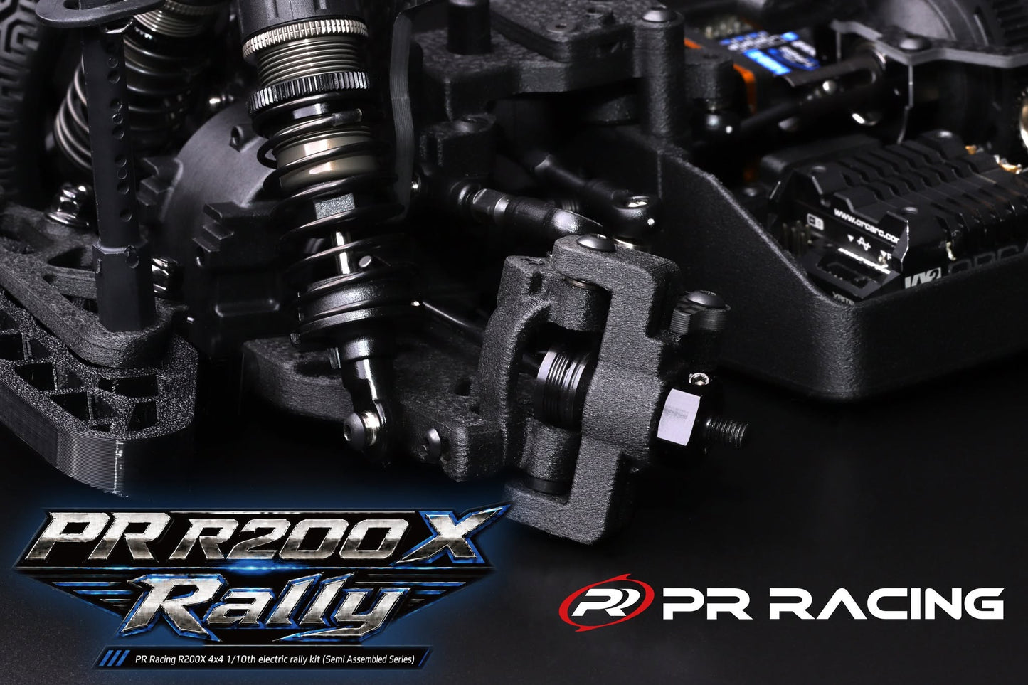 PRE ORDER 0500	55335022	PR Racing R200X 4x4 1/10th electric rally (Semi Assembled Series) (1)