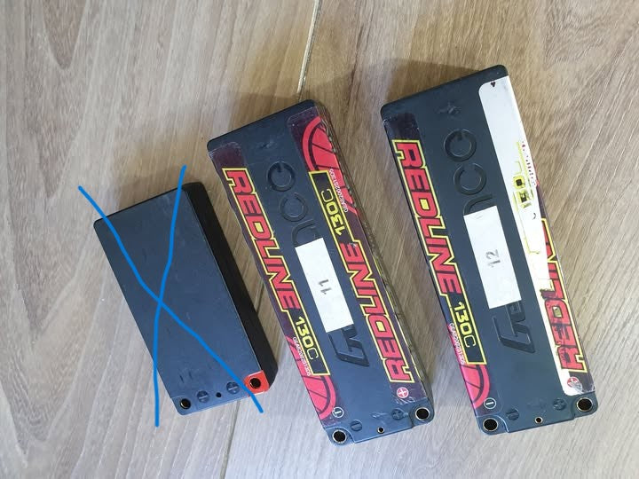 2X Gens Ace 8000 130c HV