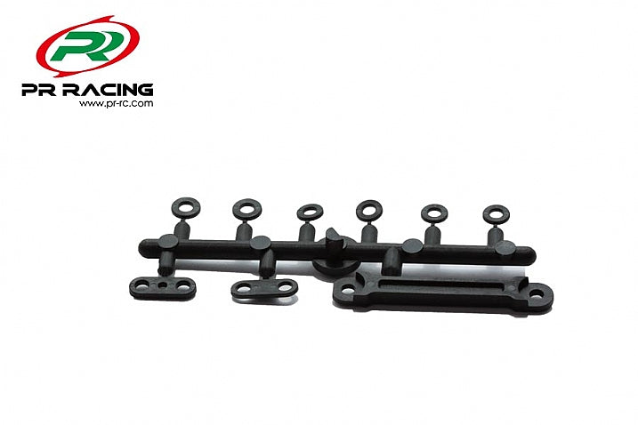 0538	66430200	PRS1 V3 Chassis Stiffener and Servo Spacer (2)