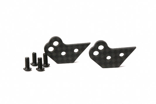 3235	66481337	S1 Carbon Fibre Pro Steering Plates and Screws (2)