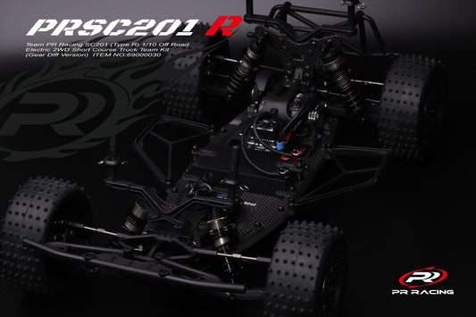 3418	KIT 69000030  KIT	PR Racing SC201 (Type R) 1/10 Off Road Electric 2WD Short Course Truck Team Kit (Gear Diff Version)
