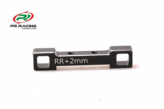 3484	71400706	 Aluminum CNC RR Suspension Block +2mm (Low roll center) (1)