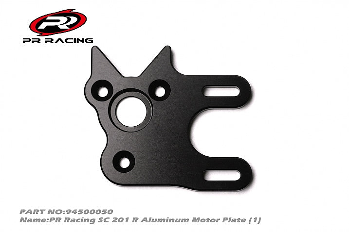 3433	94500050	Team PR Racing SC201 R CNC-Machined Aluminum Motor Plate