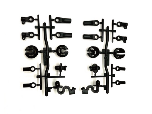 0046	SW228006B	SWORKz Shock End(H)/Body Mount/Ball Ends Set (2Set)