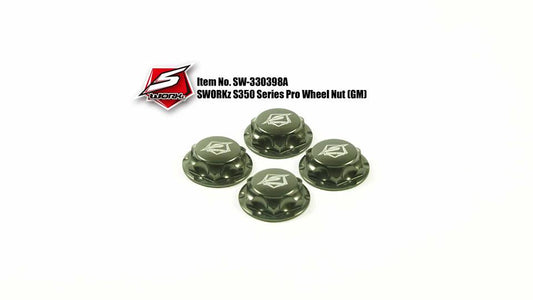 0111	SW330398A	SWORKz S350 Series Pro Wheel Nut (GM) (4)