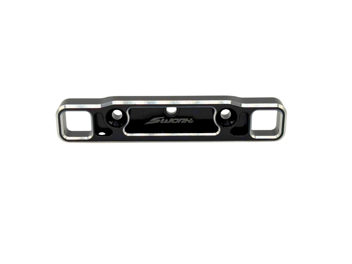 0169	SW338139	SWORKz S35-5 Series AL7075 Aluminum Rear Lower Fully Adjustable Toe-In Block (3degree)(RR)(SBK)